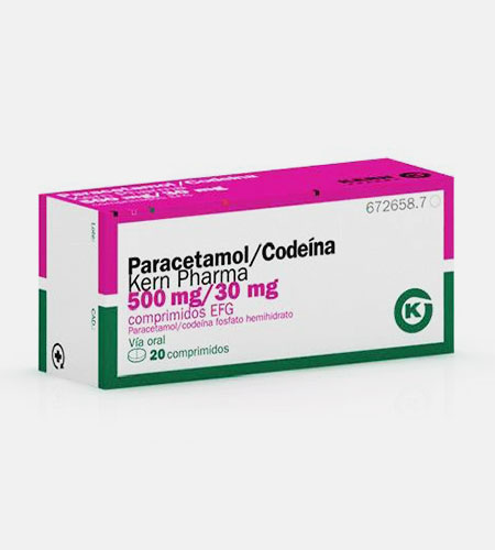 Co-Codamol (codeine+paracetamol)